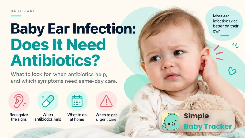 Otitis en bebés: ¿de verdad hacen falta antibióticos?
