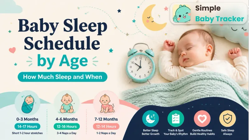 Baby Sleep Schedule by Age: How Much Sleep and When