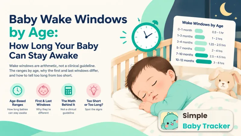 Baby Wake Windows by Age: How Long Your Baby Can Stay Awake