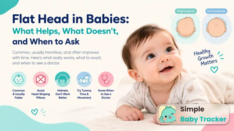 Flat Head in Babies: What Helps and When to Ask
