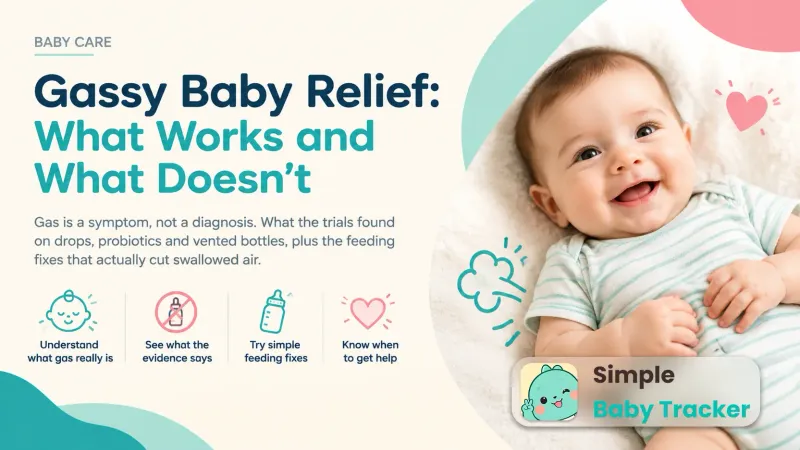 Gassy Baby Relief: What Works and What Doesn't
