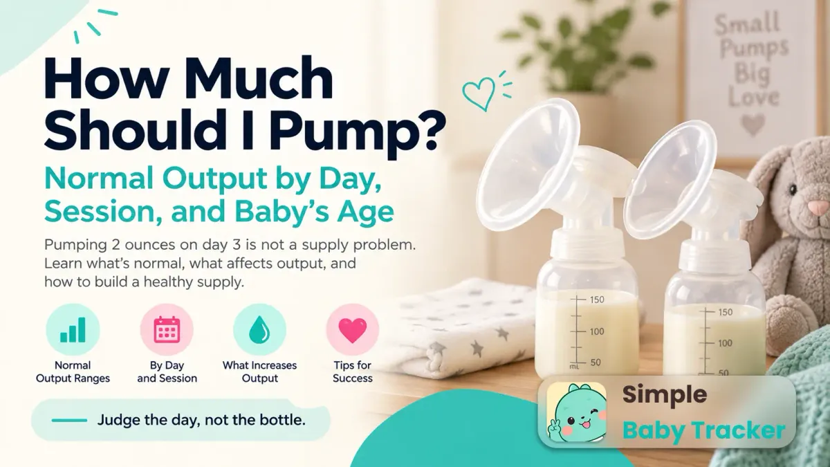 How Much Should I Pump? Normal Output by Day, Session, and Baby's Age