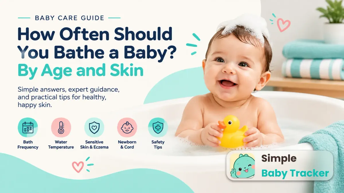 How Often Should You Bathe a Baby? By Age and Skin