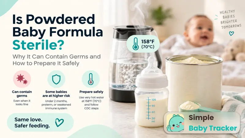 Is Powdered Baby Formula Sterile? Why It Can Contain Germs and How to Prepare It Safely