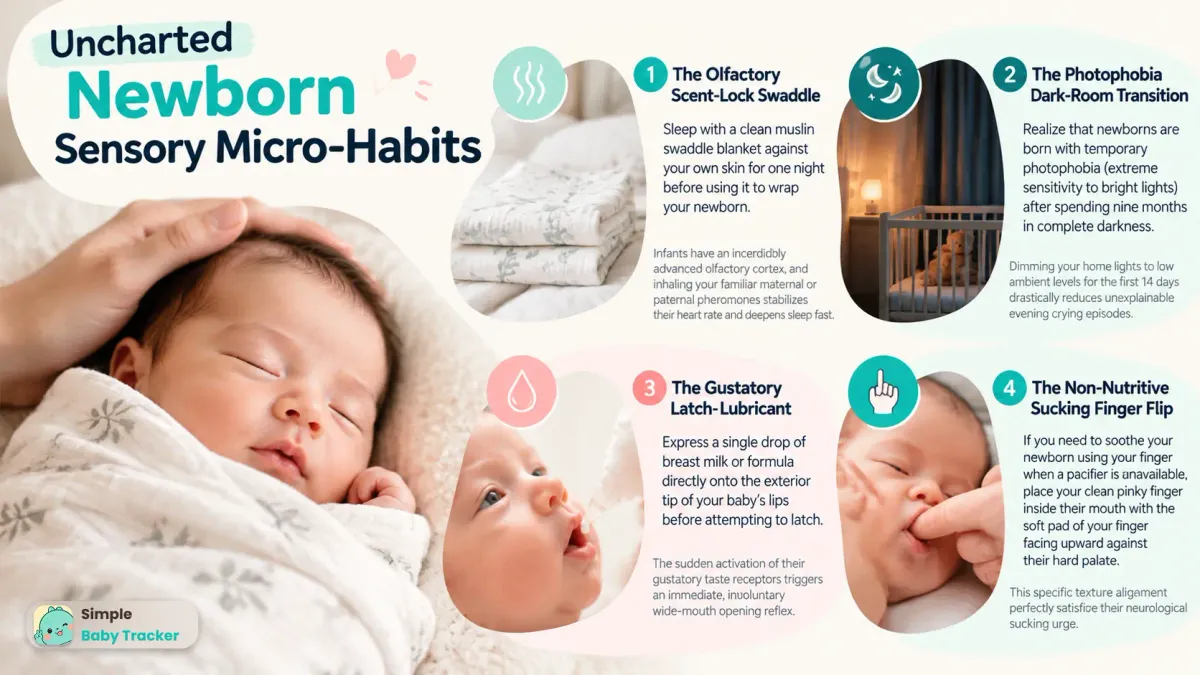 Newborn Senses: 4 Micro-Habits for Calm, Sleep, and Feeding