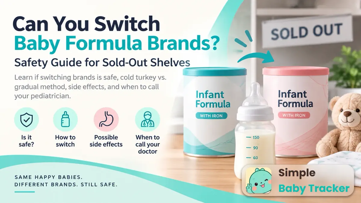 Can You Switch Baby Formula Brands? Safety Guide for Sold-Out Shelves