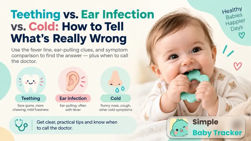 Teething vs. Ear Infection vs. Cold: How to Tell What's Really Wrong